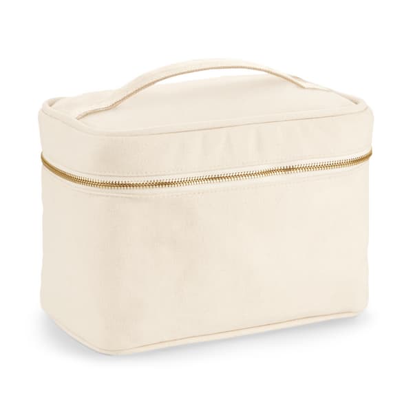 Canvas makeup bags