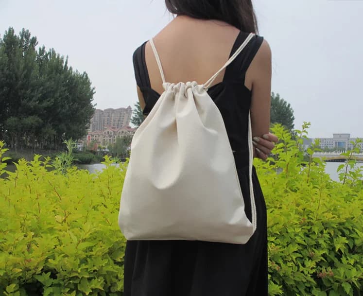 Canvas backpack