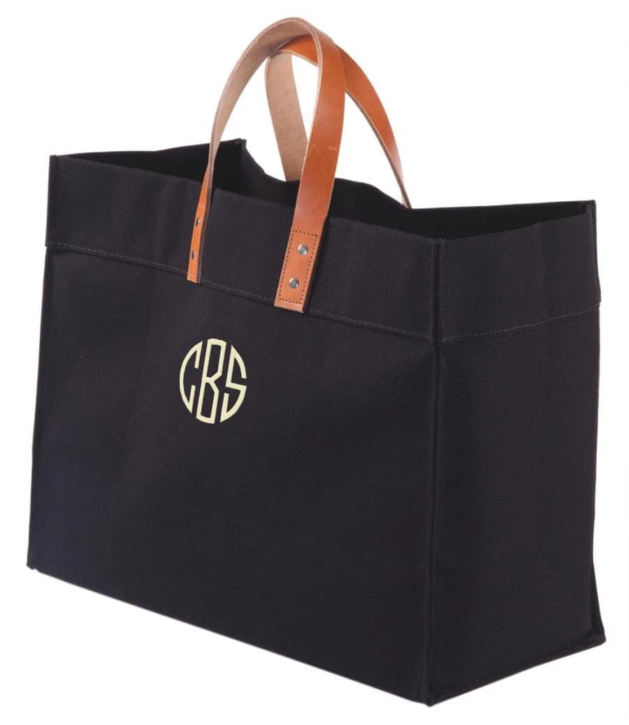 Black Canvas Tote Bags
