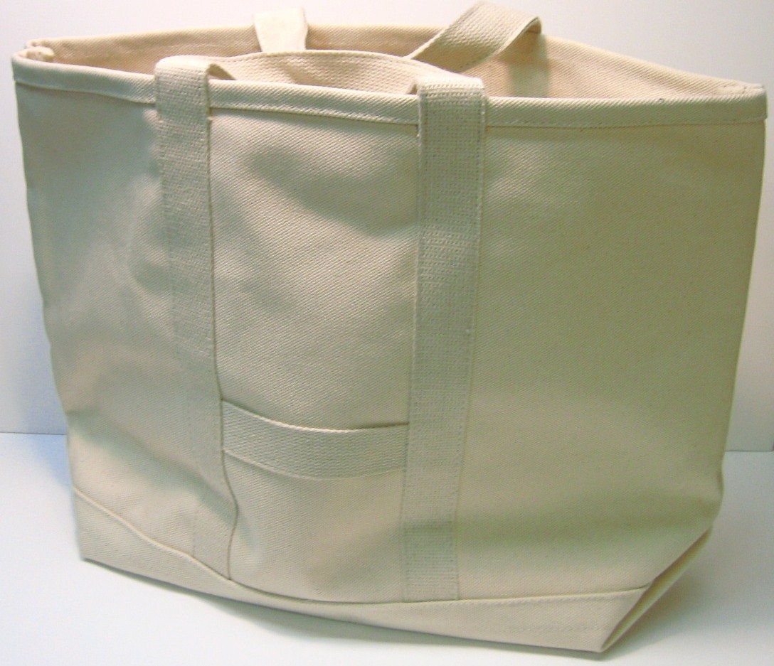 Heavy canvas tote bags