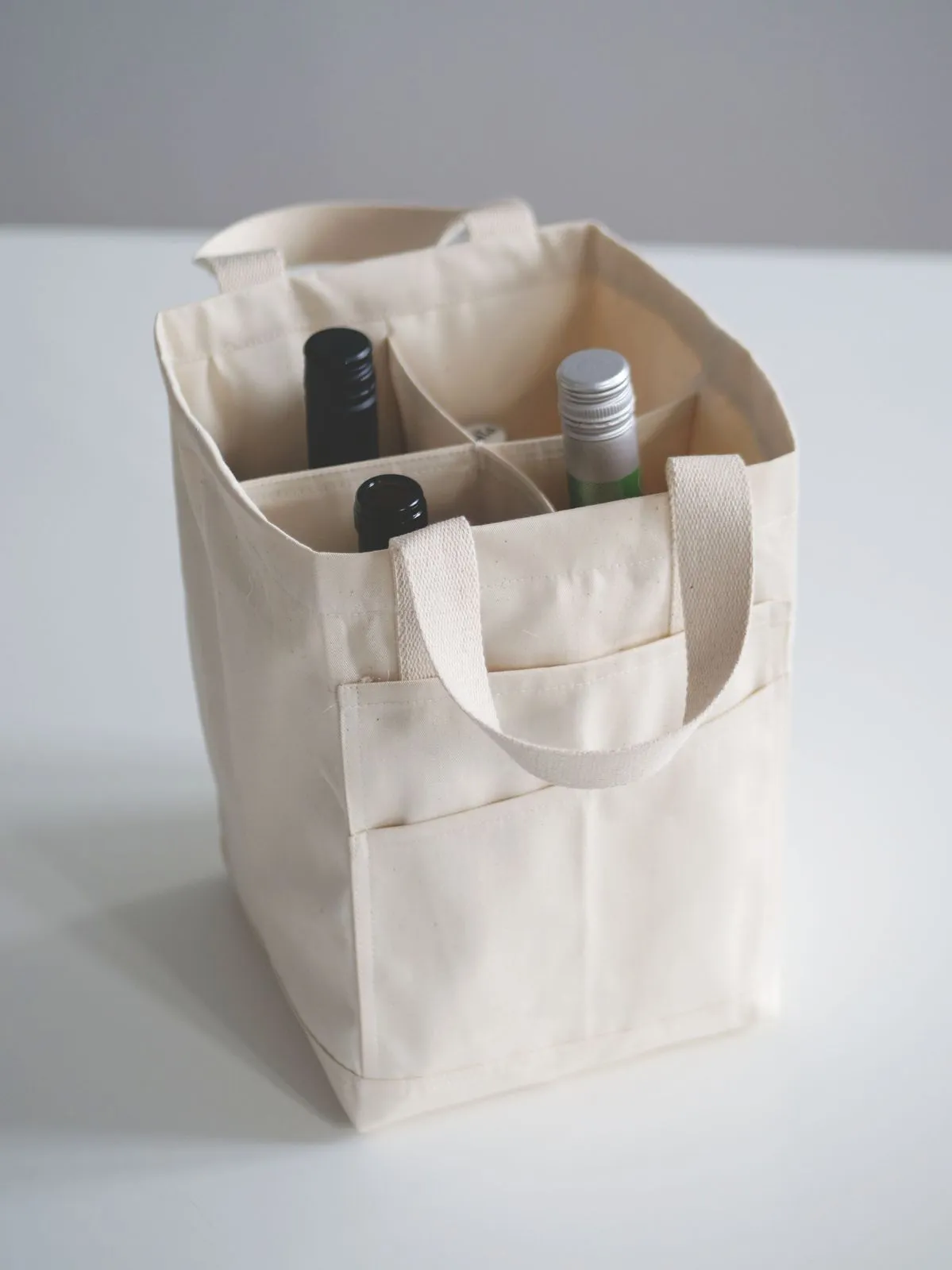 Canvas Wine Tote Bags