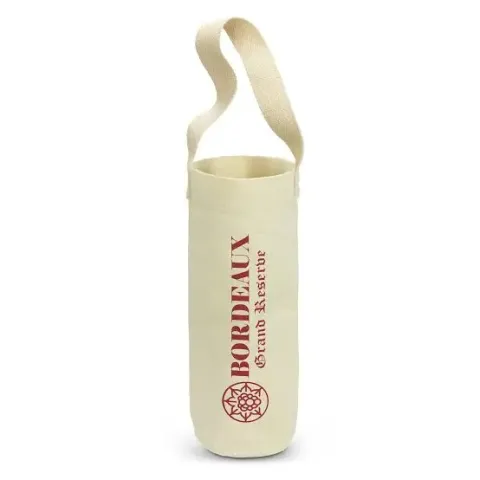 Cotton Wine Bottle Bags with Logo